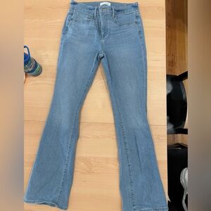 Women's LOFT Blue Flare Jeans